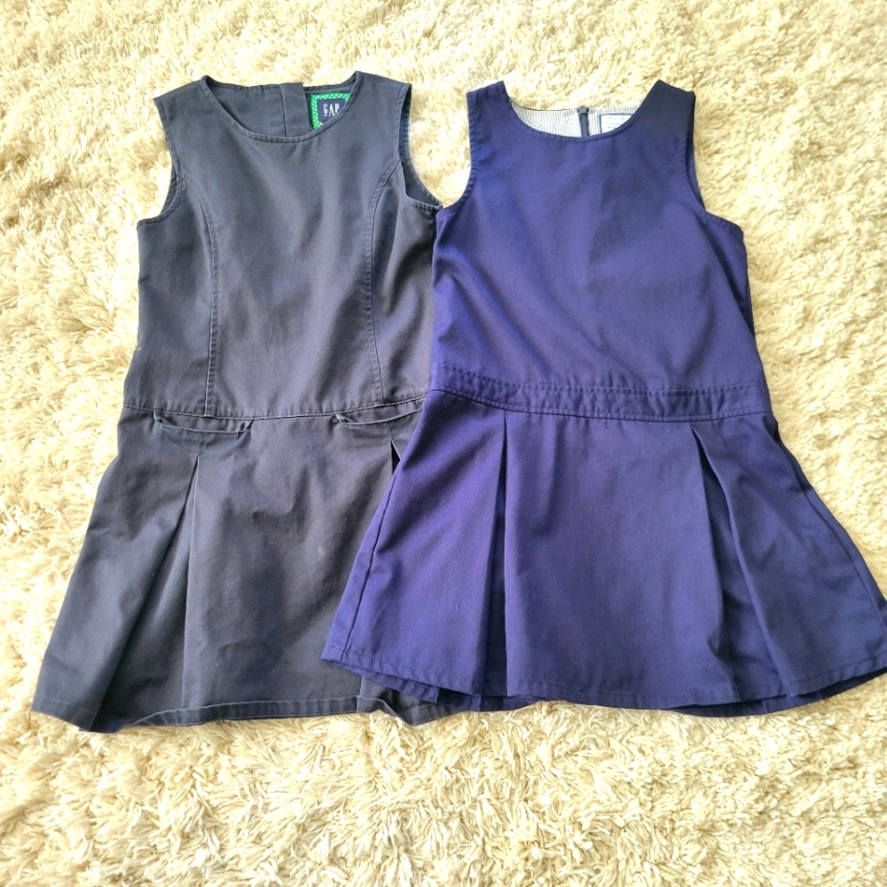 Gymboree and Gap uniform dresses
